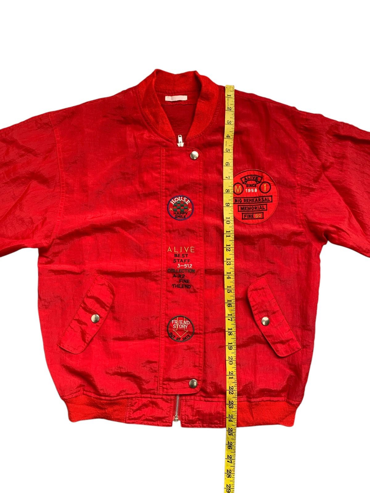 Japanese Brand Rare Design Vintage Alive Windbreaker Size M / US 6-8 / IT 42-44 - 12 Thumbnail
