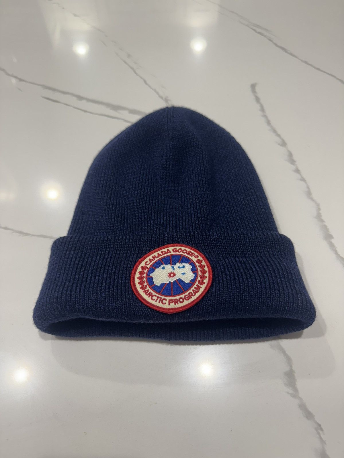 Canada Goose Navy Arctic Program Beanie