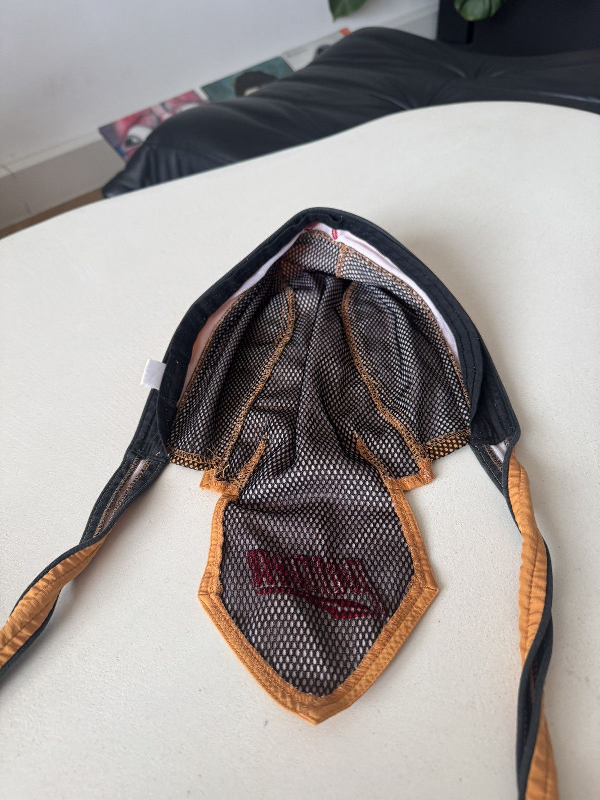 Puma Vintage Puma Durag Hat Ultra Rare Avant Garde Gorpcore Size ONE SIZE - 7 Thumbnail