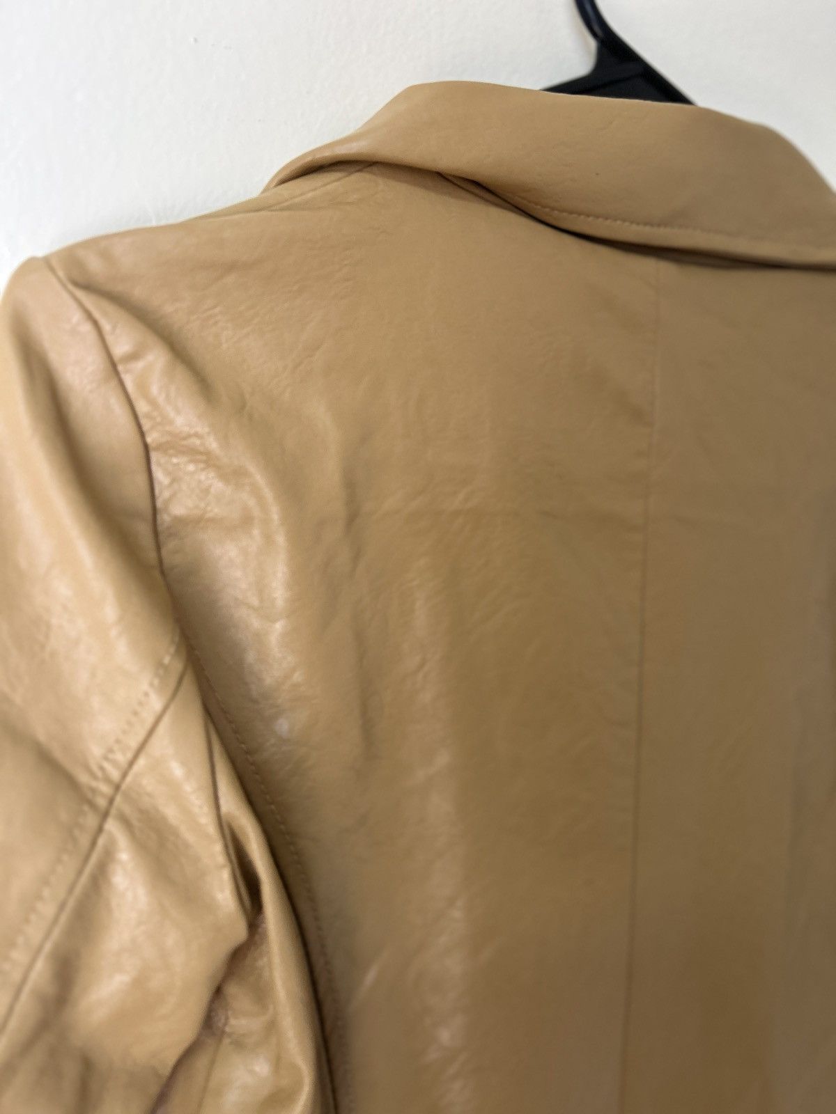 Other Women’s Tan Elodie faux leather jacket Small Size S / US 4 / IT 40 - 6 Thumbnail