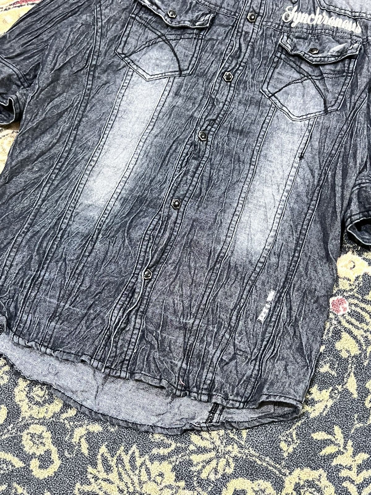 In The Attic In The Attic Synchronous Denim Button Shirt Size US S / EU 44-46 / 1 - 7 Thumbnail