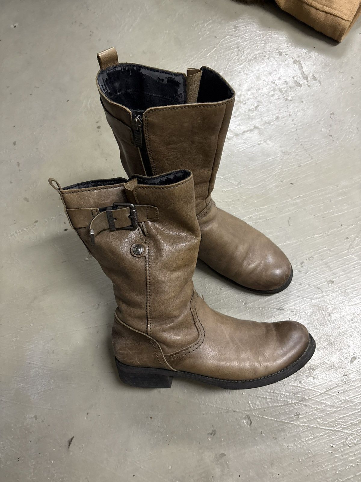 Alfredo Bannister Vintage Zipper Guidi Style Boots Size US 7.5 / EU 40-41 - 3 Thumbnail