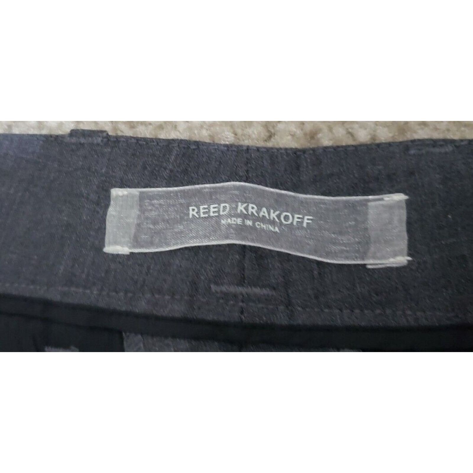Other Reed Krakoff Virgin Wool Pants Trousers Women 4 Straight Leg Size 27" / US 4 / IT 40 - 4 Thumbnail
