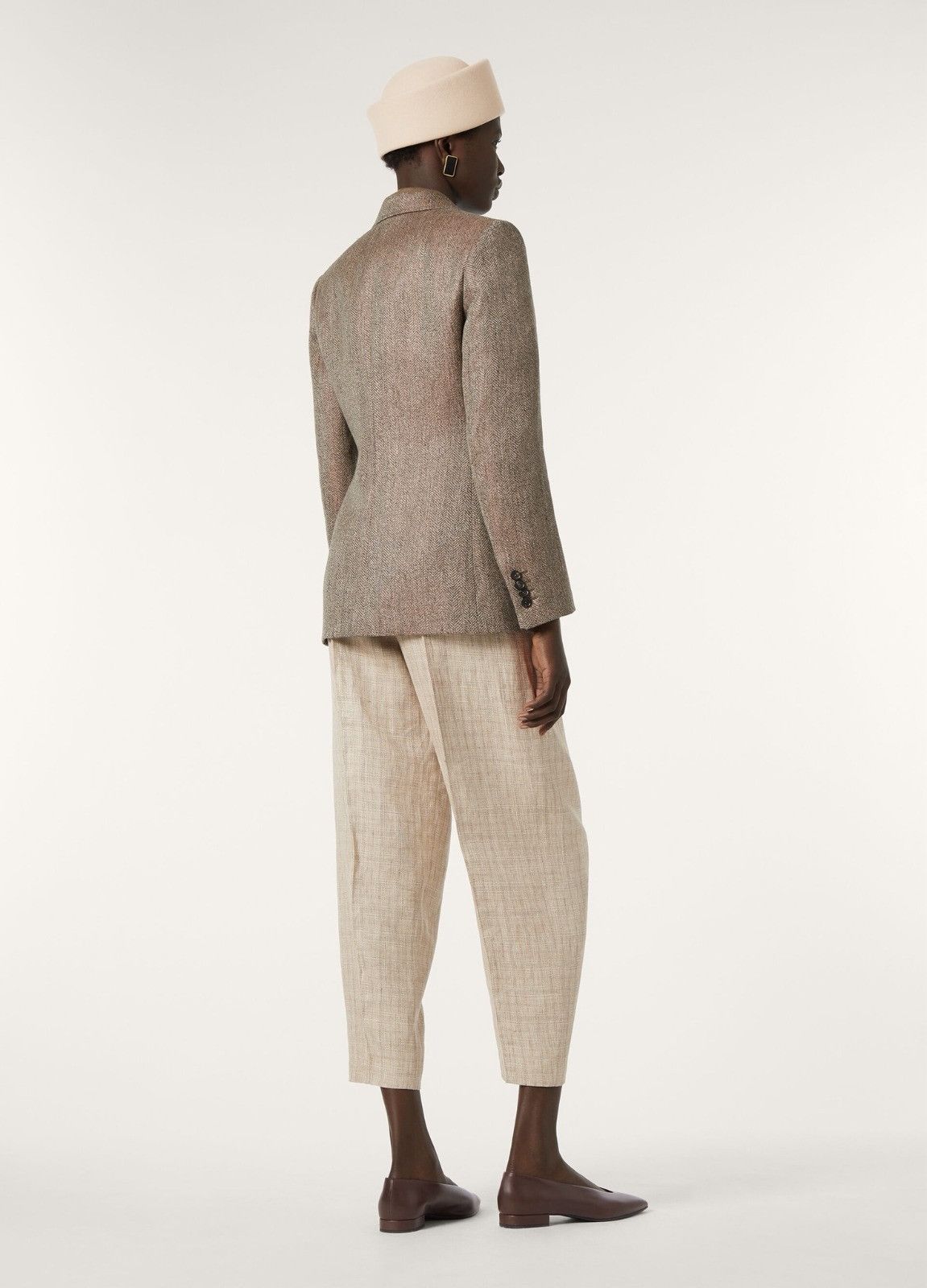 Loro Piana o1srvl11e0526 FAP0476 Dan Pant in Beige Size 27" / US 4 / IT 40 - 6 Thumbnail