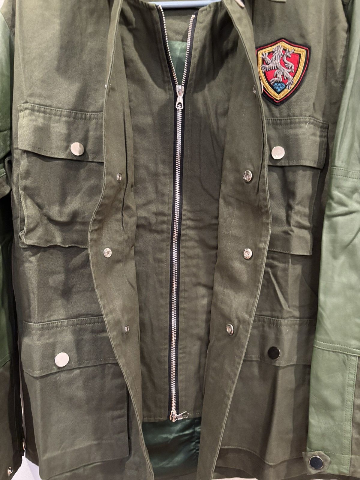 Diamond Supply Co. Diamond Supply Co Cordova Green Military Style Jacket Sz: S Size US S / EU 44-46 / 1 - 11 Thumbnail
