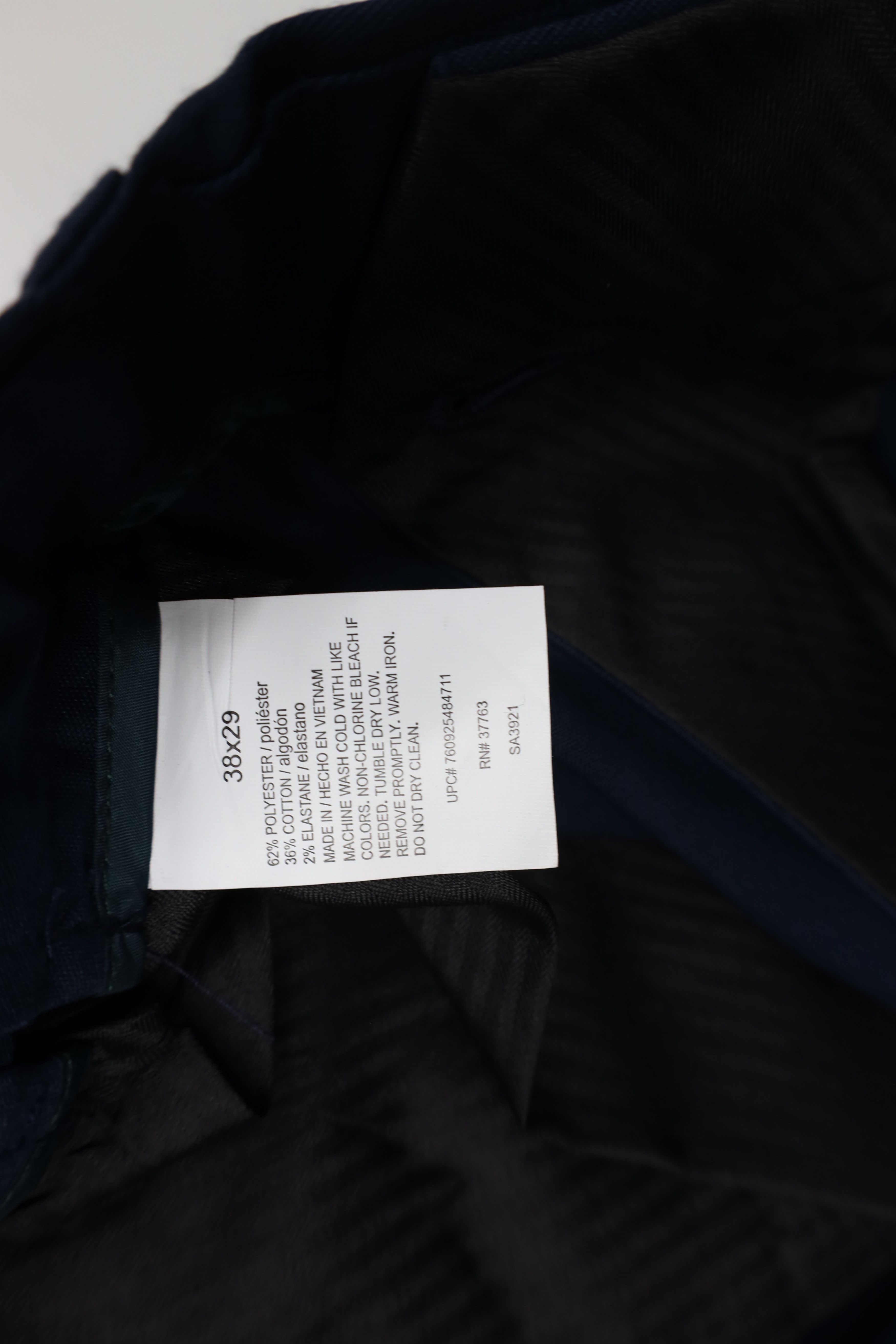 Perry Ellis Deadstock Vintage Y2K Perry Ellis Wide Leg Chino Pants Blue Size US 38 / EU 54 - 6 Thumbnail