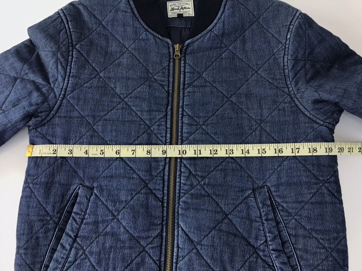 Japanese Brand × Vintage Vintage Local Motion Bomber Jacket Jeans Zipper Style Size US M / EU 48-50 / 2 - 13 Thumbnail