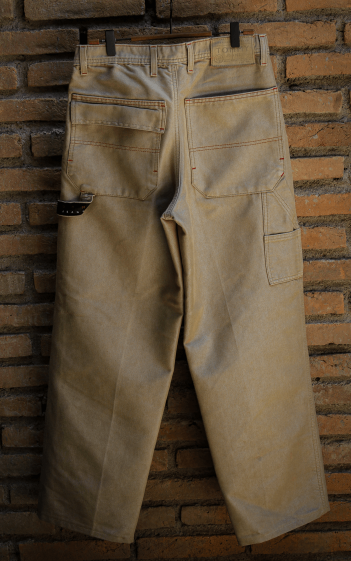 Tommy Hilfiger Tommy Jeans Vintage Style Carpenter Pants Relic Tan Size US 31 - 3 Thumbnail