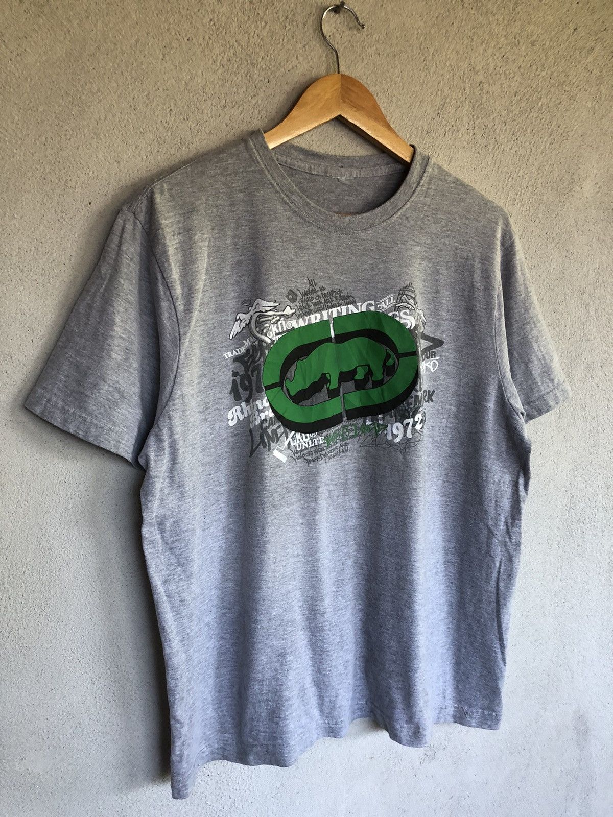 Ecko Unltd. × Vintage Vintage Y2K Ecko UNLTD Centre Logo Tshirt Size US L / EU 52-54 / 3 - 3 Thumbnail