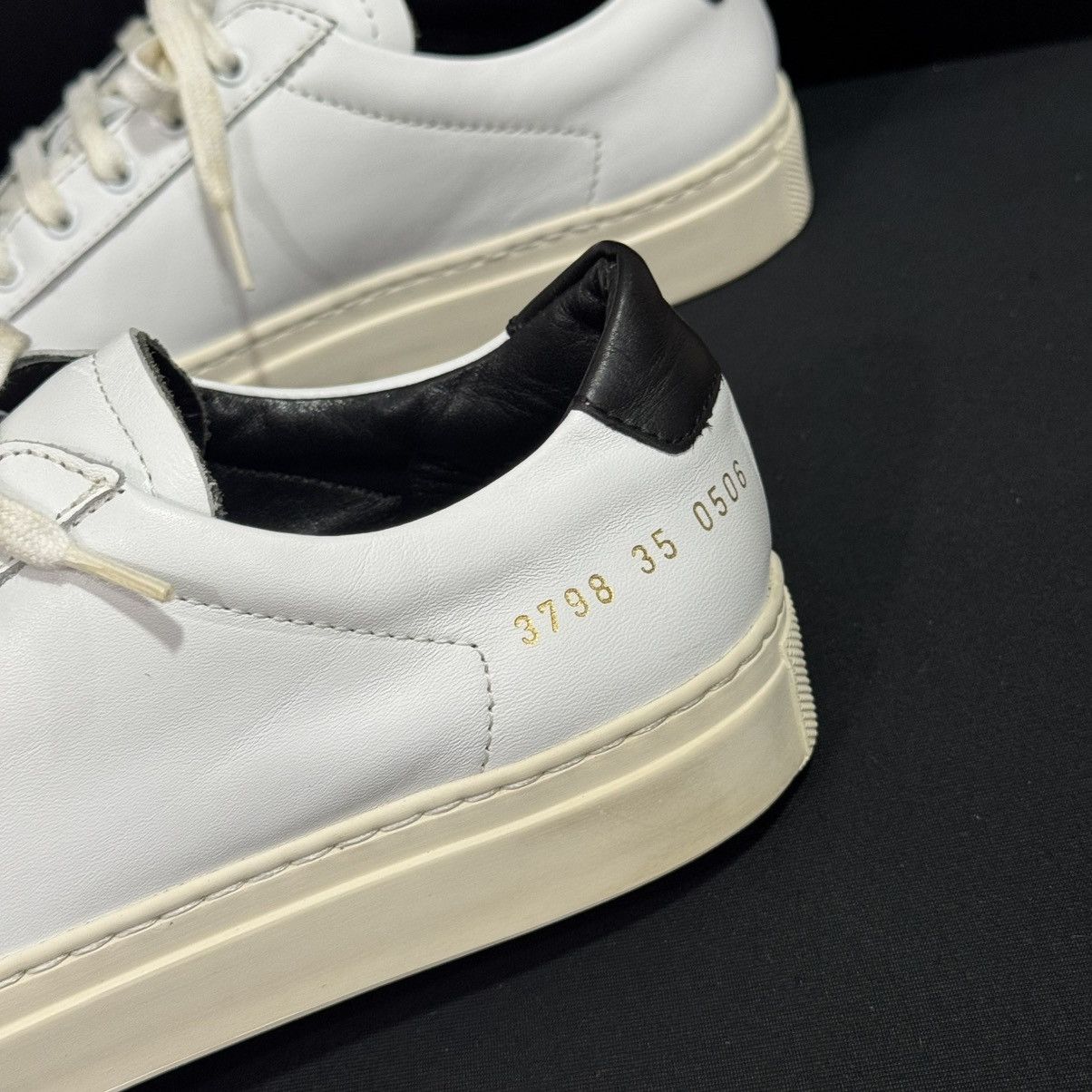 Common Projects Common Projects Women’s Achilles Low – White/Black Size US 5 / IT 35 - 10 Thumbnail