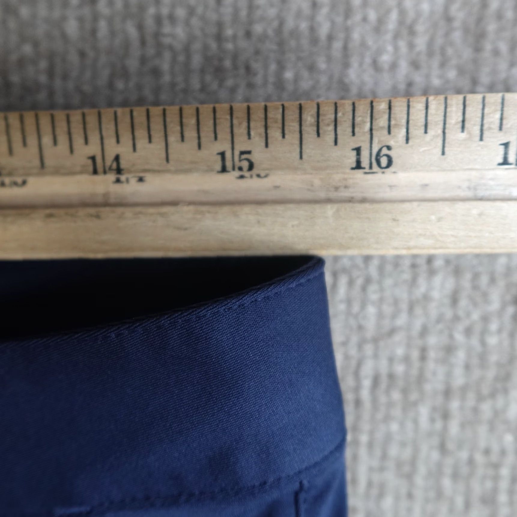 Rhone Rhone Pants 31 x 31 Blue Solid Navy Slim Straight Chino Men 31in Inseam 31in Front Flat Patch Slash Pocket Summer Spring Fall Casual Size US 31 - 4 Thumbnail