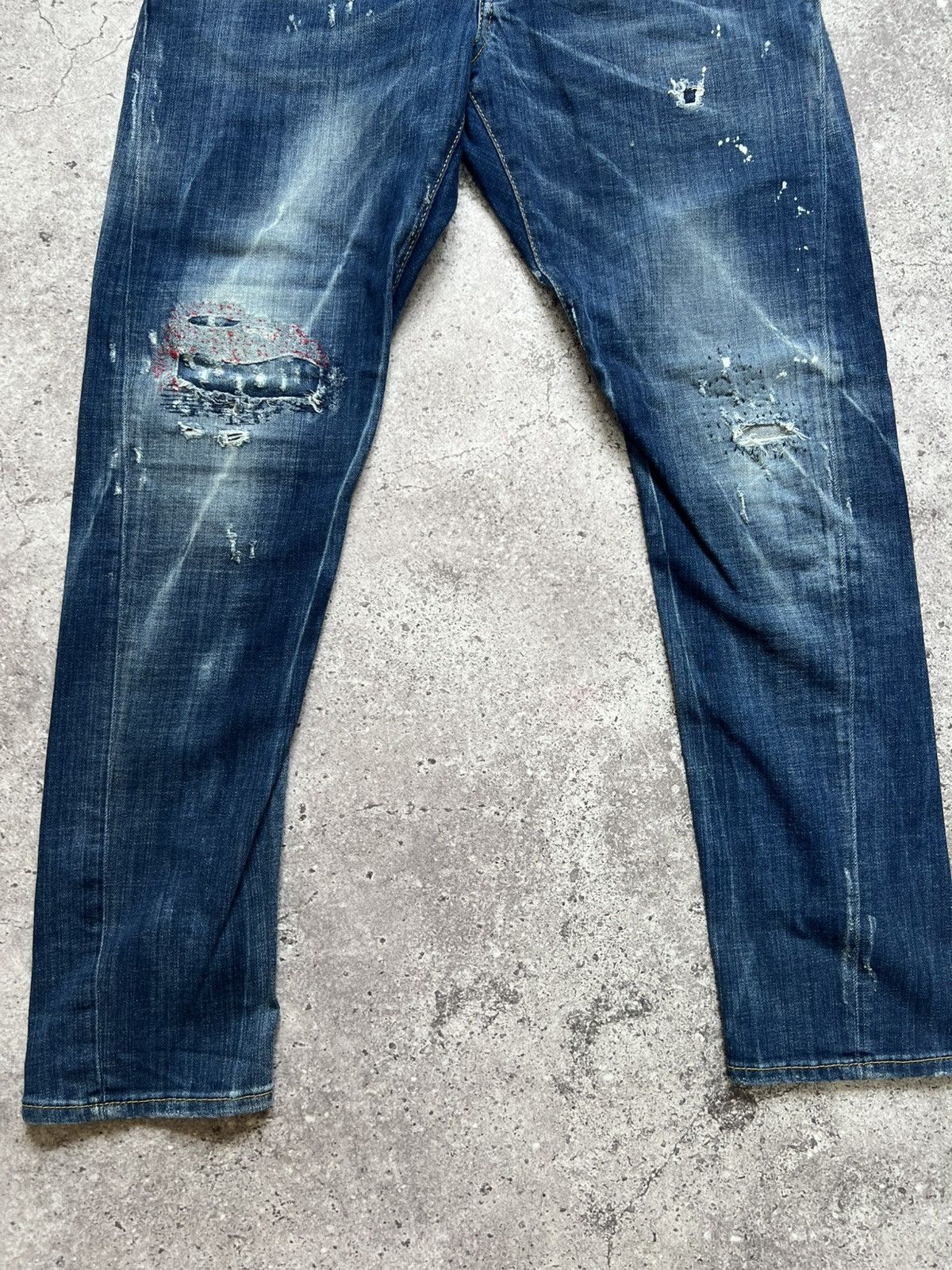 Dsquared2 Dsquared2 Sexy Twist Denim Jeans Distressed Casual Size US 32 / EU 48 - 9 Thumbnail
