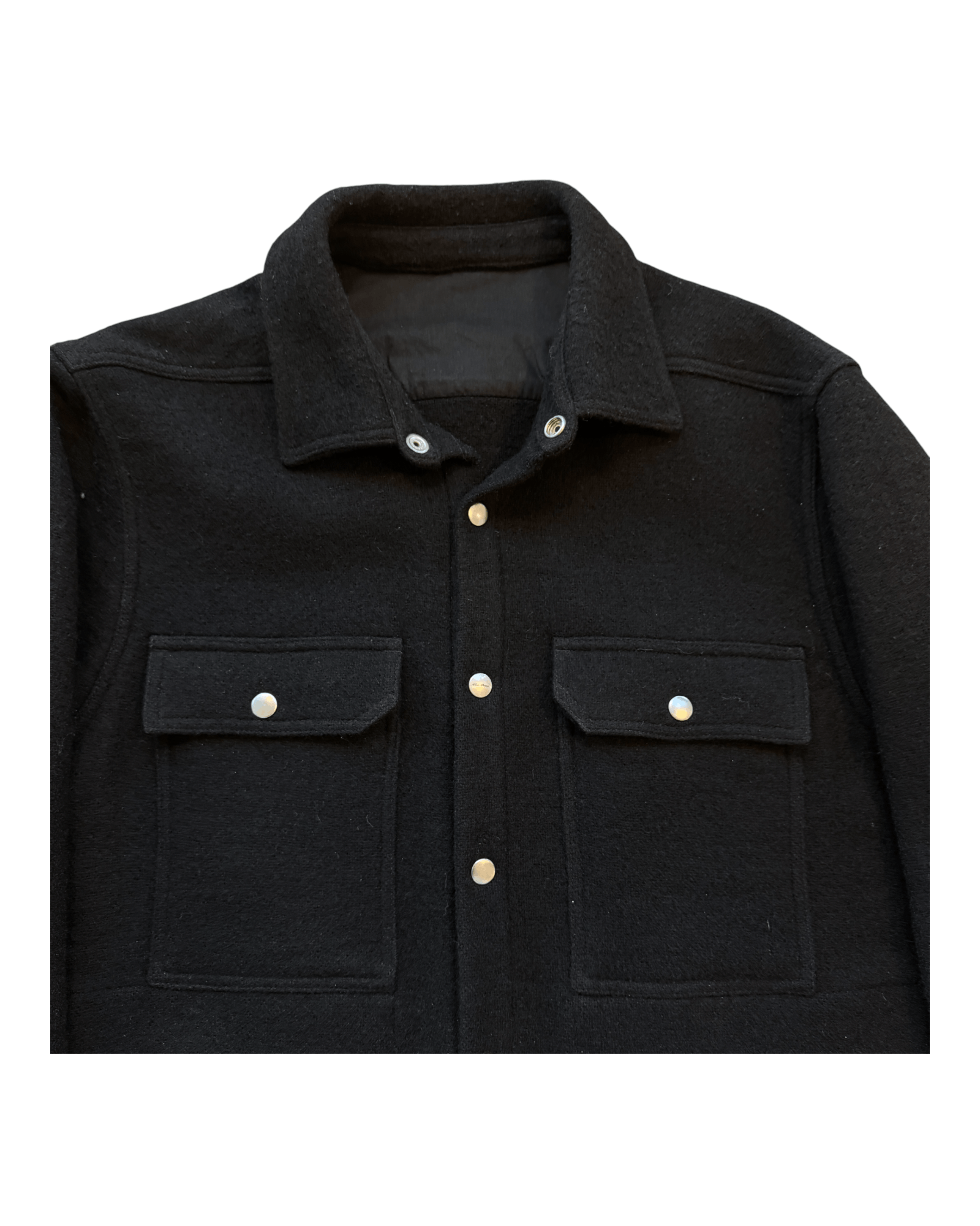 Rick Owens Felted Shirt Jacket Size US L / EU 52-54 / 3 - 2 Thumbnail