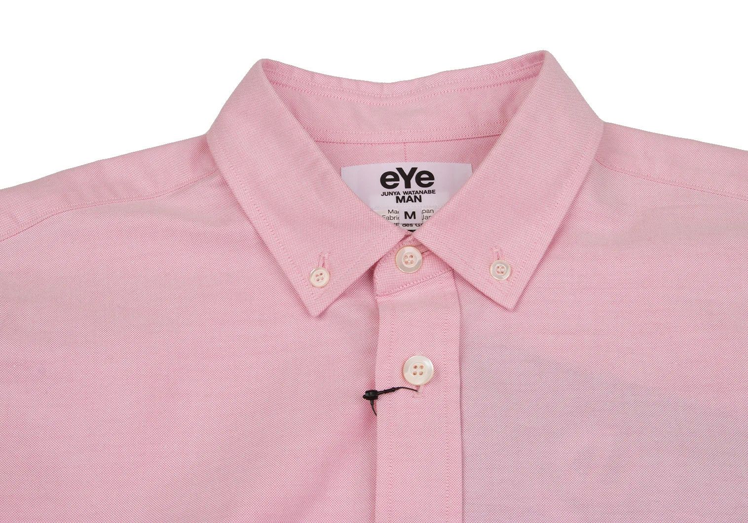 Junya Watanabe Cotton Point Embroidery Button-Down Shirt Pink M Size US M / EU 48-50 / 2 - 2 Thumbnail