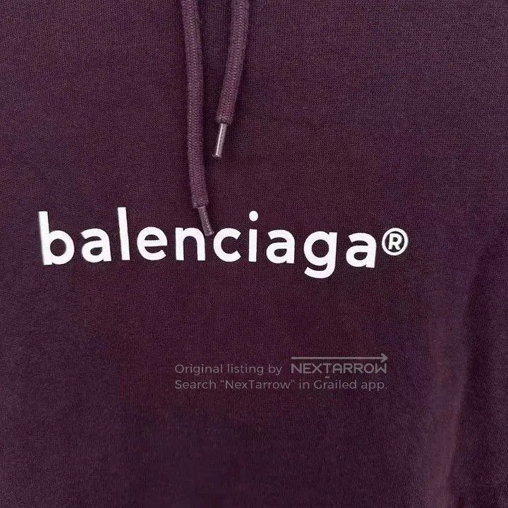 Balenciaga Balenciaga Purple Mailbox Hoodie. Size US XS / EU 42 / 0 - 3 Thumbnail