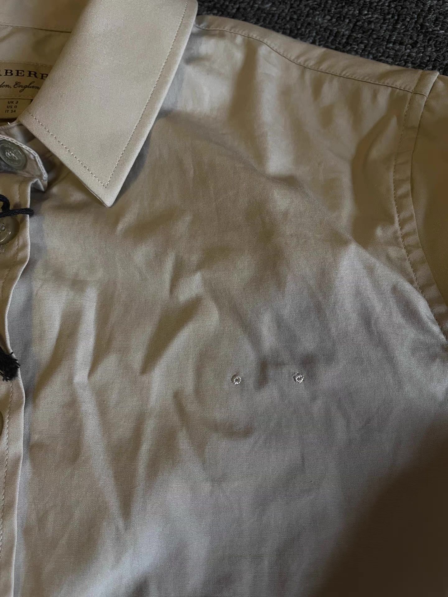 Burberry Burberry women's khaki shirt. Q4 Size S / US 4 / IT 40 - 5 Thumbnail