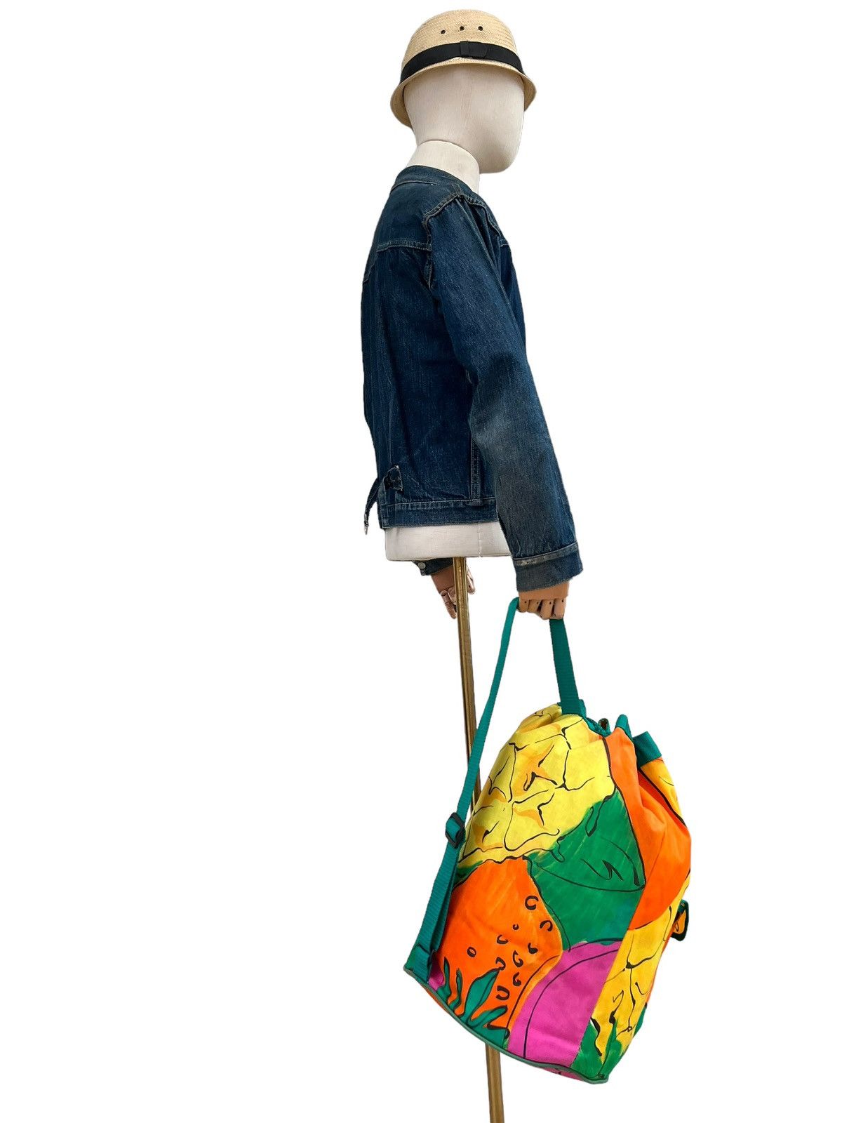 GianMarco Venturi RARE!!! Vintage Gian Marco Venturi Psychedelic Bucket Bag Size ONE SIZE - 6 Thumbnail