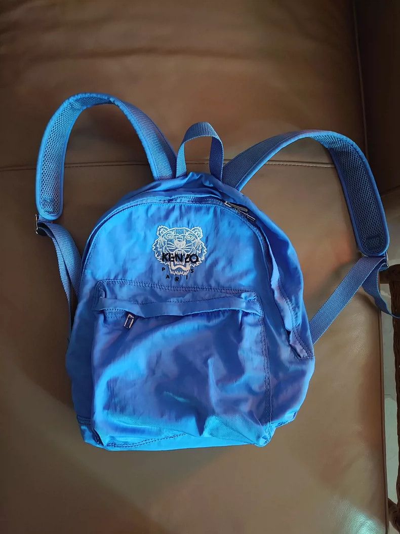 Kenzo KENZO Blue Tiger Embroidered Backpack - dmc Size ONE SIZE - 1 Thumbnail