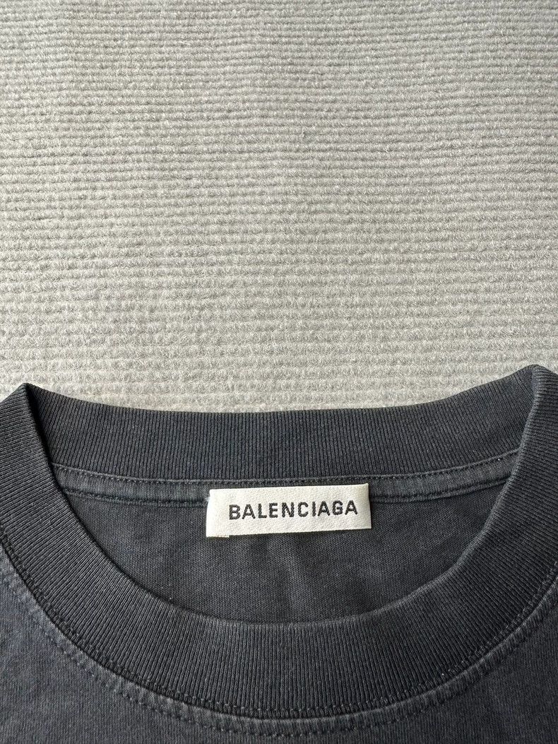 Balenciaga Balenciaga Black Embroidered I Love Electronic Music Short Size US S / EU 44-46 / 1 - 3 Thumbnail