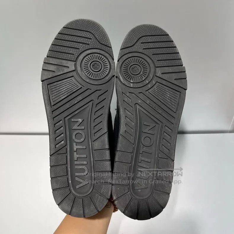 Louis Vuitton Louis Vuitton Riveted Darth Vader Trainer Board Shoes Size US 9 / EU 42 - 7 Thumbnail