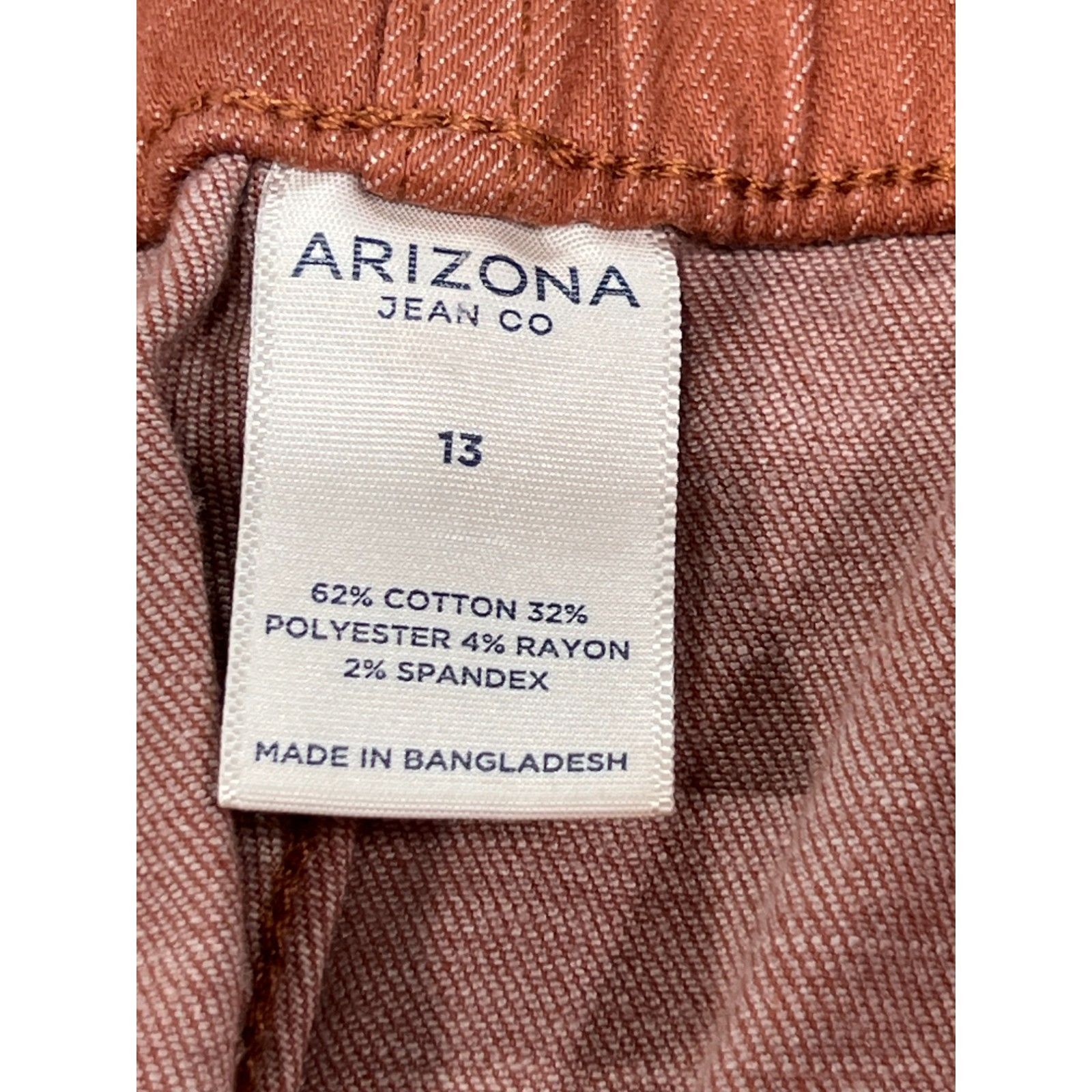 Arizona Jean Co. Arizona - Women's High Rise Denim Short - Brown - 13 Size 31" - 11 Thumbnail