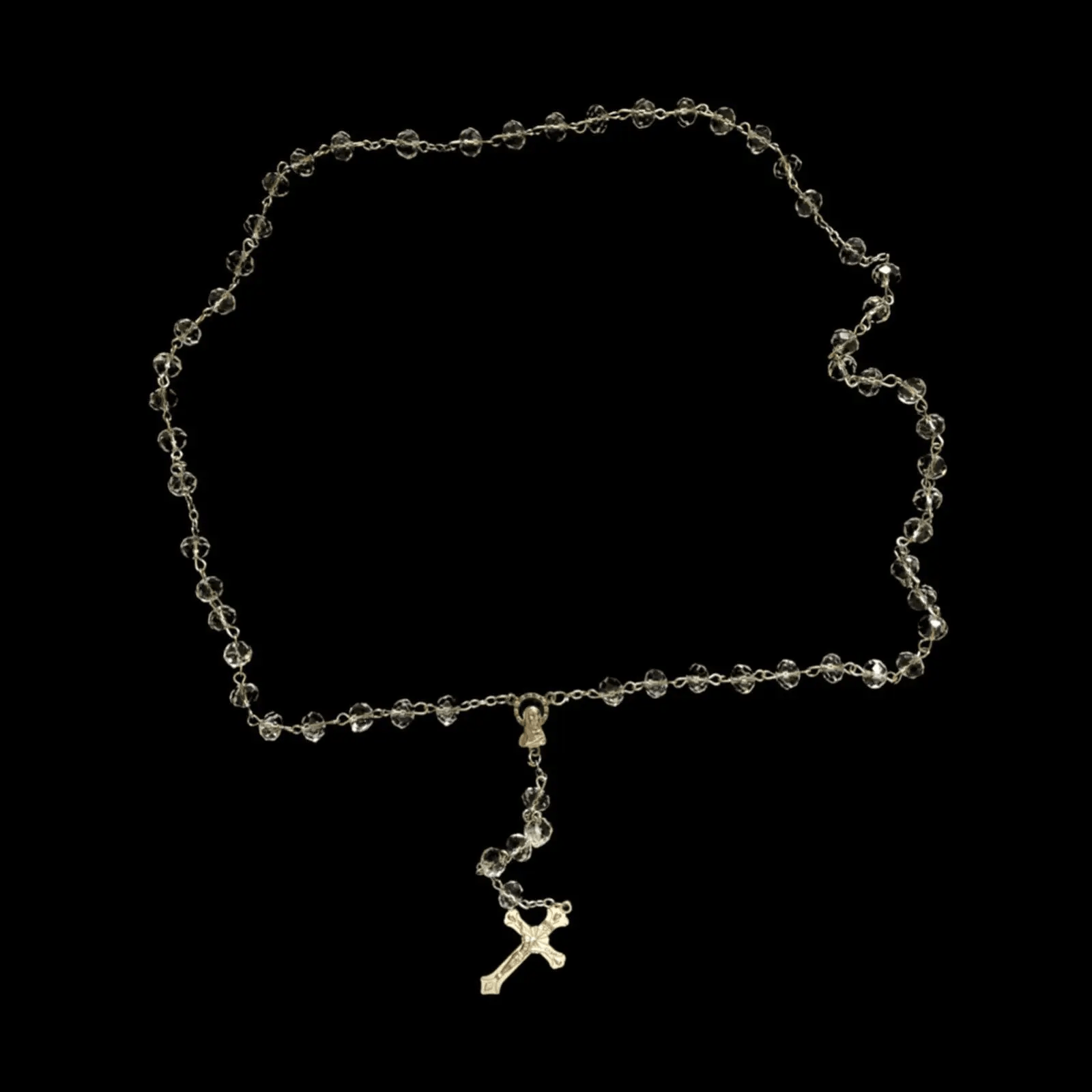 Jewelry Saint Benedict Rosary Necklace Chain Catholic Church Jesus Size ONE SIZE - 5 Thumbnail