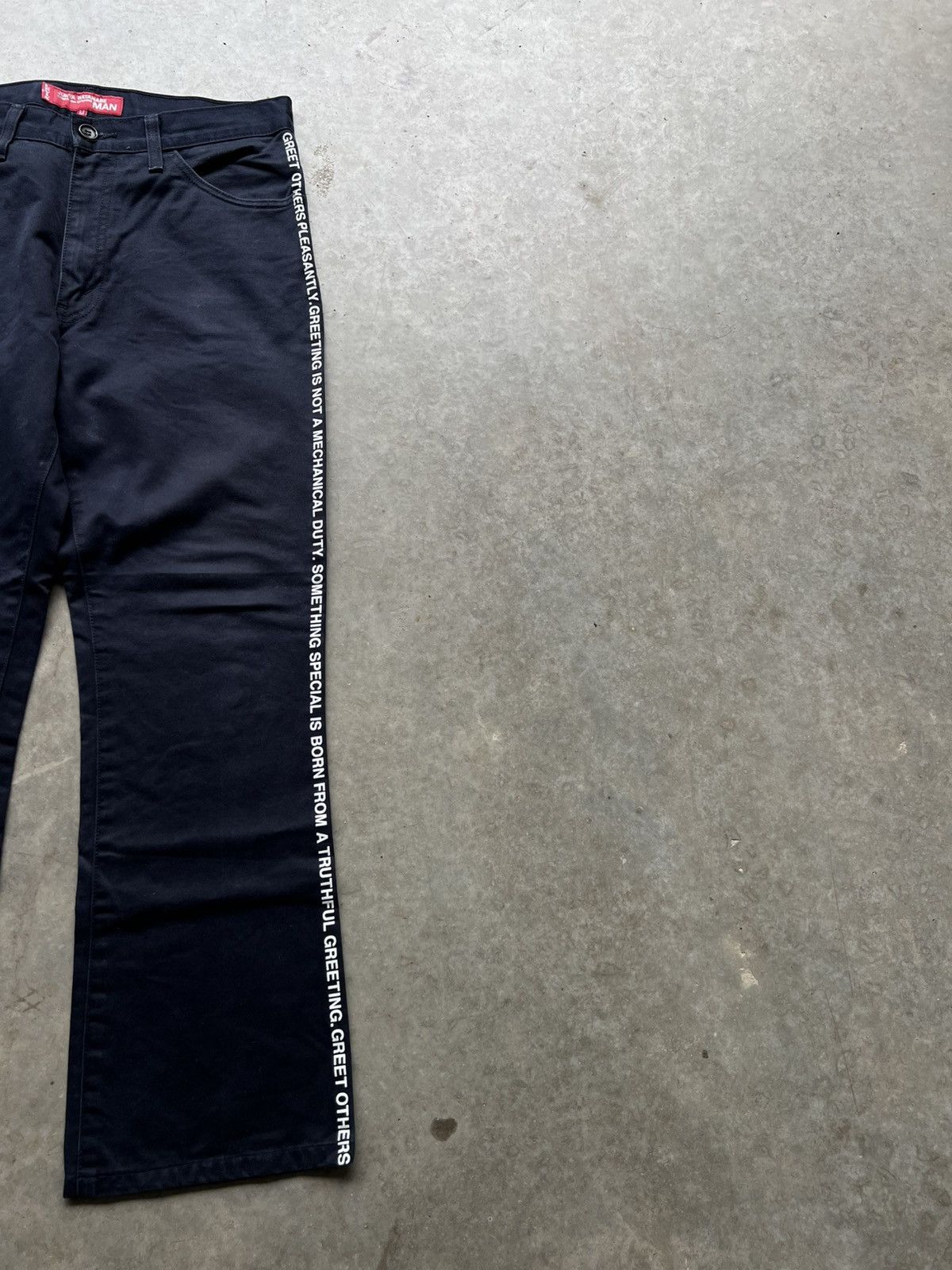 Junya Watanabe Junya Watanabe SS02 Poem Bootcut Flare Pants Size US 30 / EU 46 - 3 Thumbnail