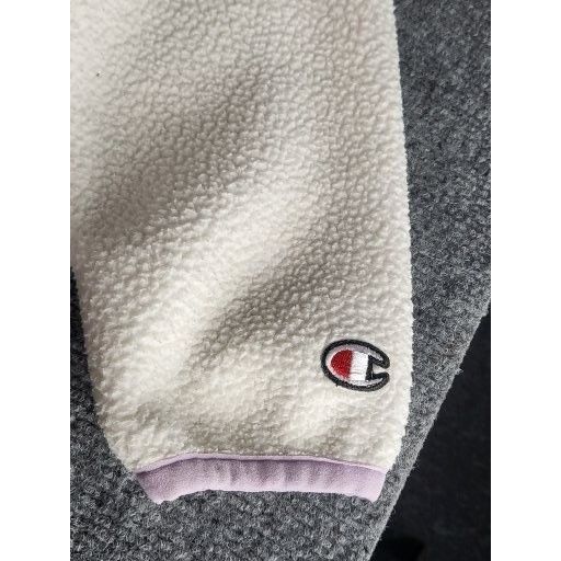 Champion Champion Cream Sherpa 1/4 Zip Sweater Women Sz XS Urban Outf Size XS / US 0-2 / IT 36-38 - 8 Thumbnail