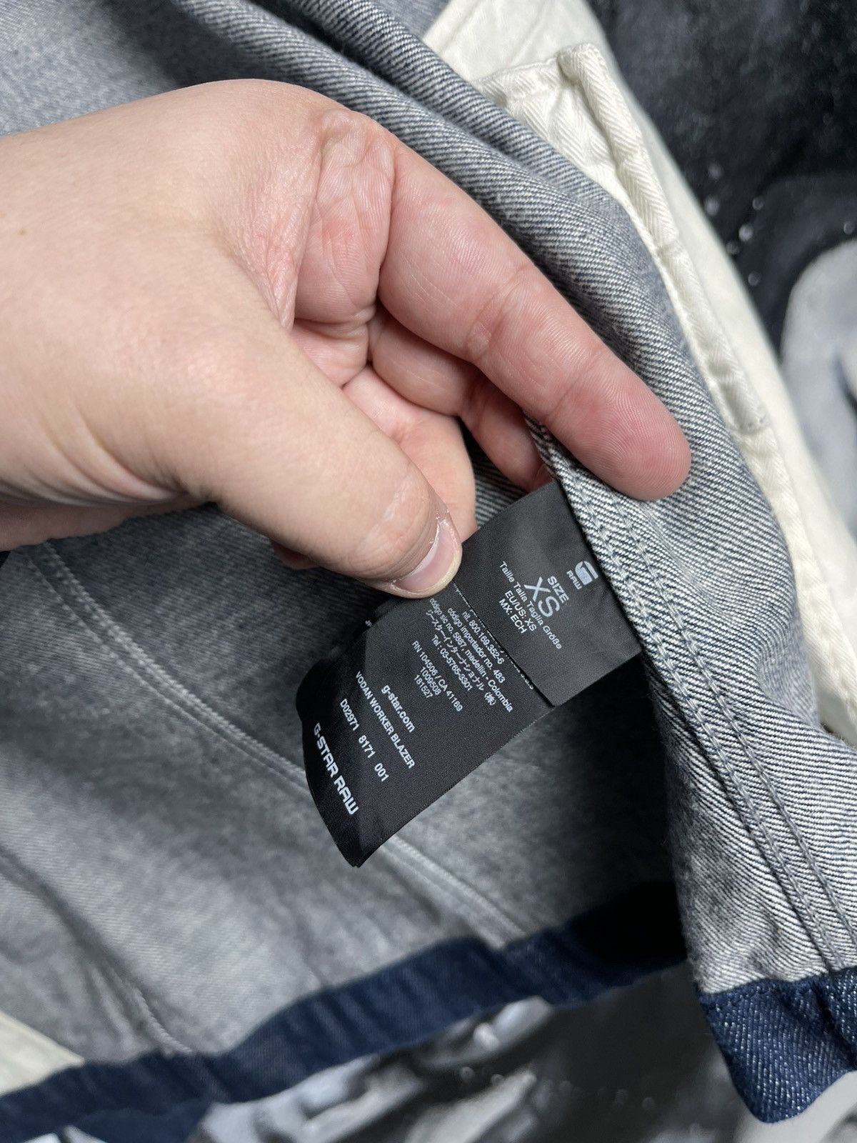 G-Star G Star RAW Denim Vodan Worker Blazer Men’s Size XS Size US XS / EU 42 / 0 - 20 Thumbnail