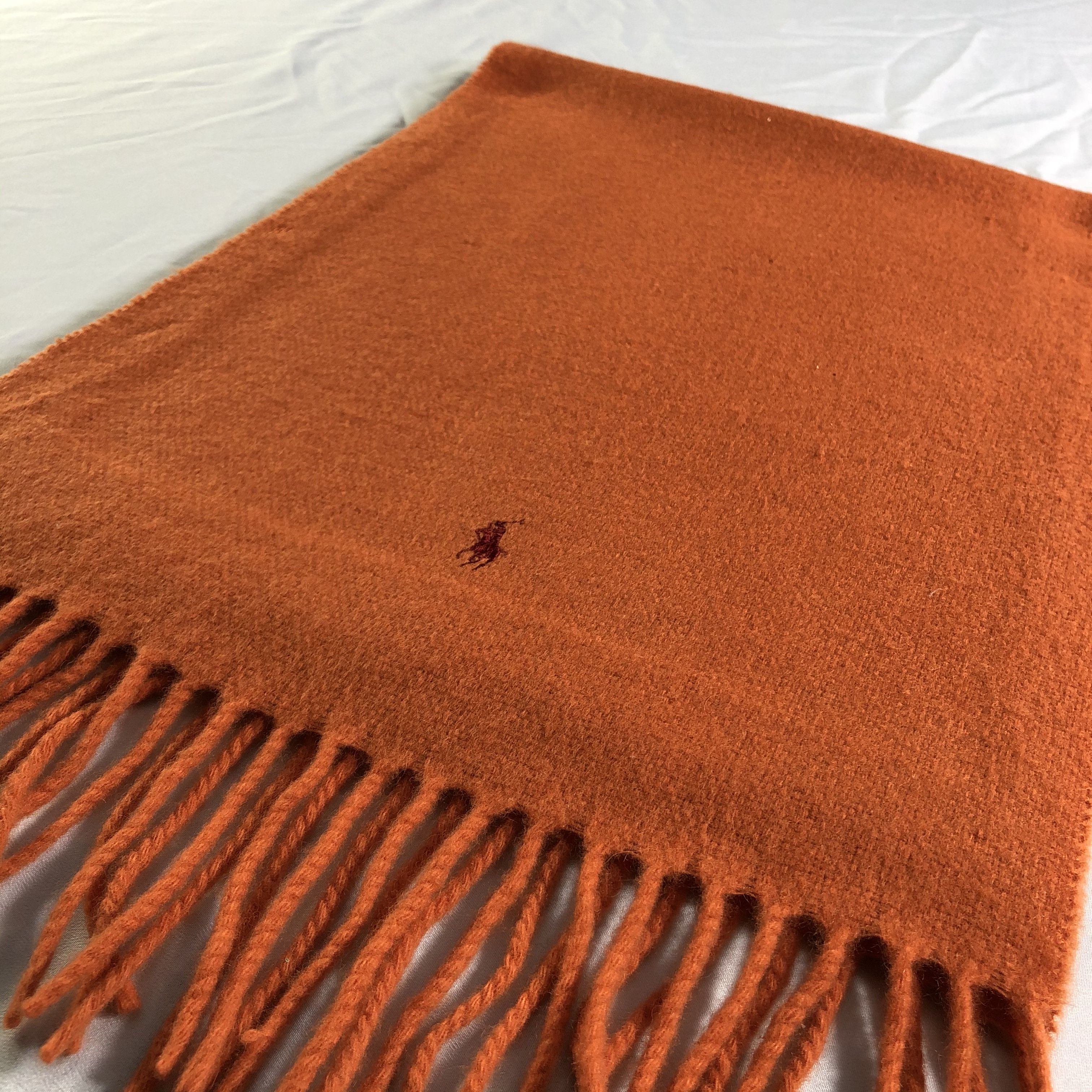Polo Ralph Lauren Polo Ralph Lauren Cashmere/Wool Scarf Muffler Neckwear V2397 Size ONE SIZE - 3 Thumbnail