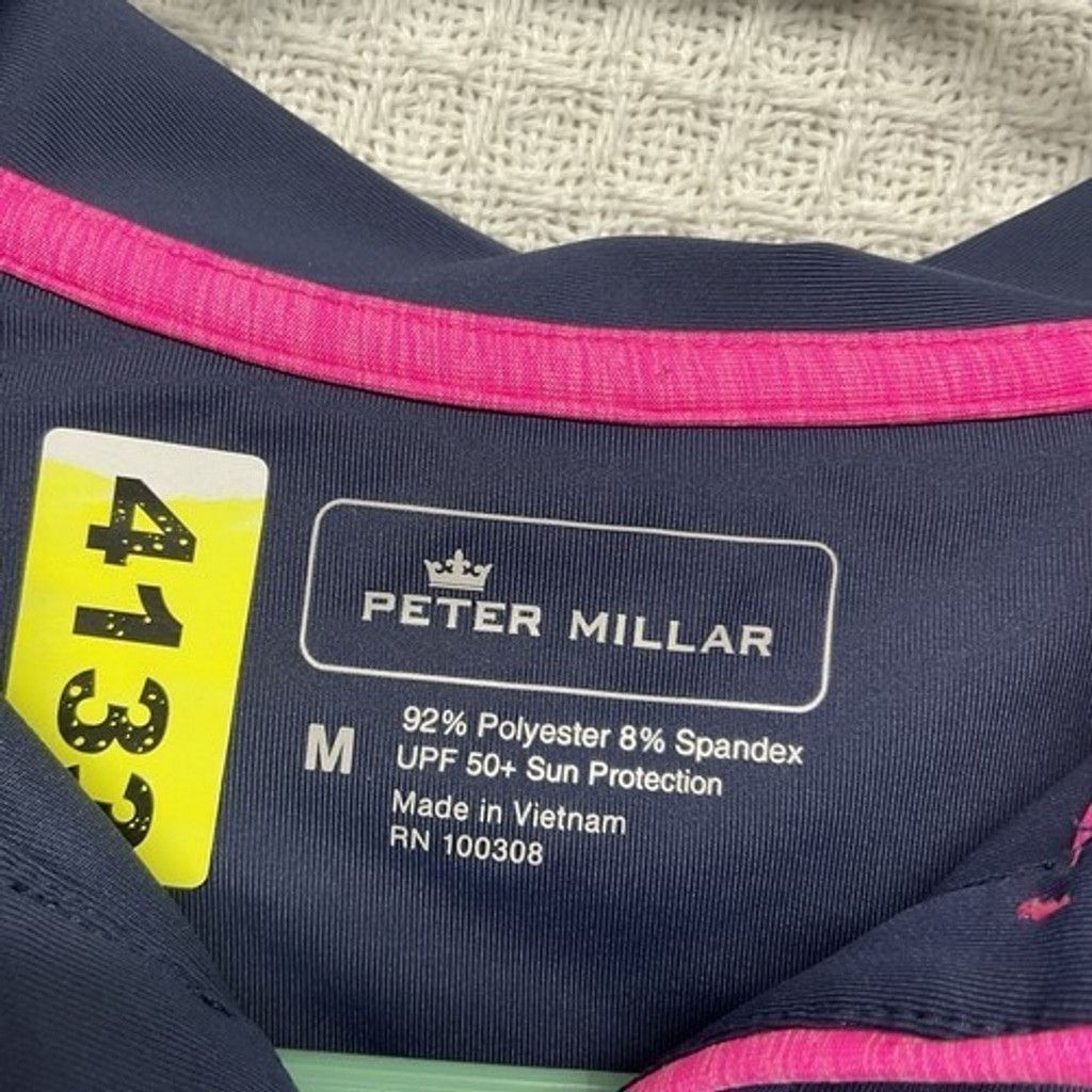 Peter Millar NWOT Peter Millar UPF 50+ Short Slvb Golf Polo Shirt Women M Size M / US 6-8 / IT 42-44 - 2 Thumbnail