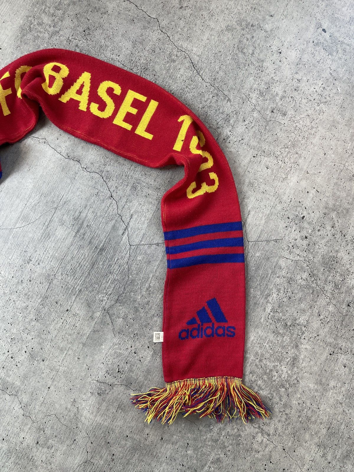 Vintage 2012 | Champions League | Basel adidas Soccer Scarf Size ONE SIZE - 3 Thumbnail