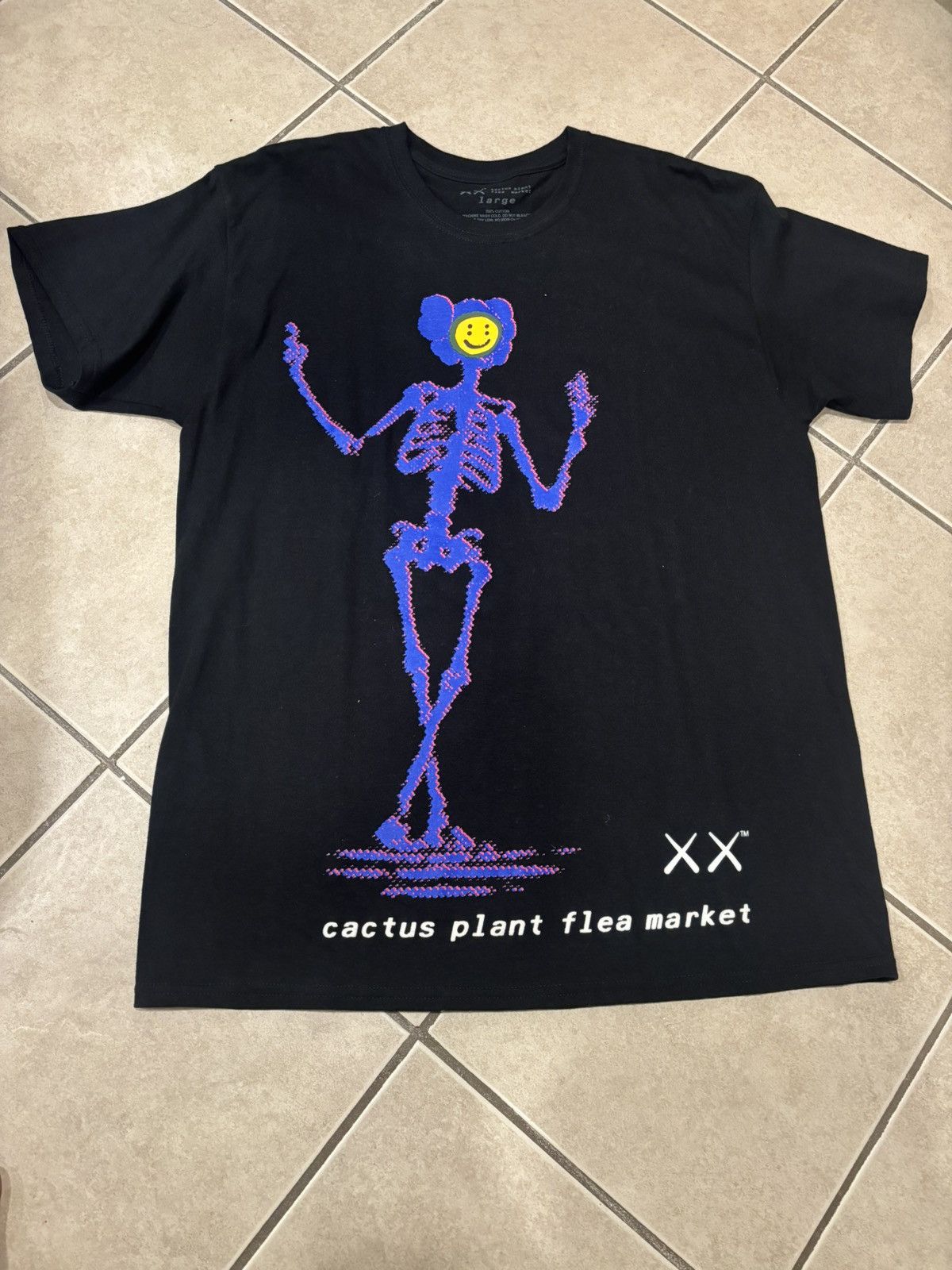 Cactus Plant Flea Market × Kaws Kaws x CPFM Collab Tee Size US L / EU 52-54 / 3 - 1 Thumbnail