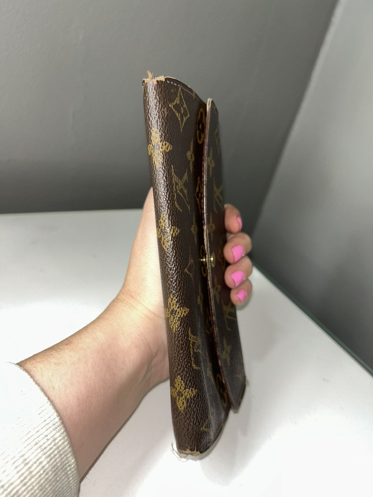 Louis Vuitton Louis Vuitton Monogram Sarah Wallet CA0966 Size ONE SIZE - 12 Thumbnail