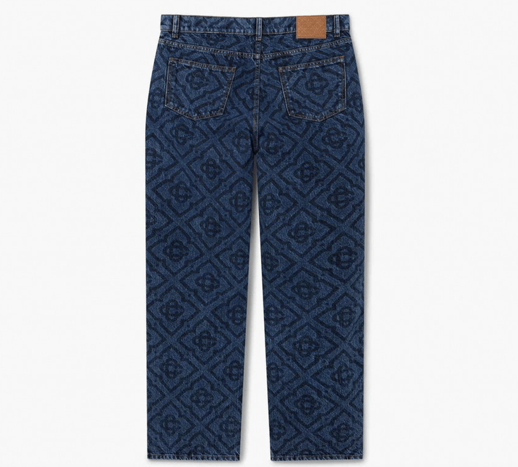 Casablanca *MSG TO OFFER* Casablanca Denim Jeans - Laser Monogram Size US 32 / EU 48 - 2 Thumbnail