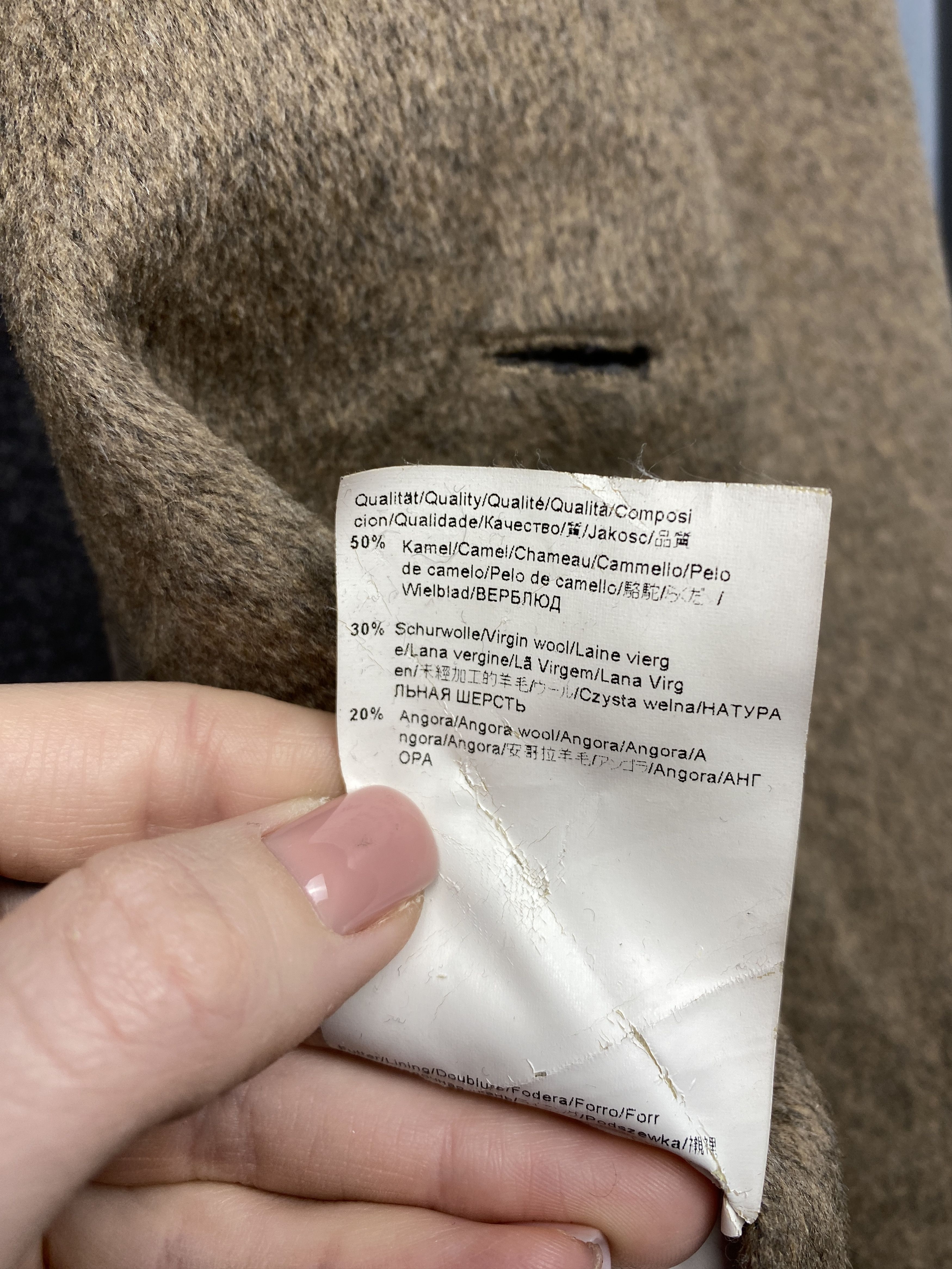 Hugo Boss Hugo Boss Vintage Mens Camel Wool Coat Jacket Size US M / EU 48-50 / 2 - 5 Thumbnail