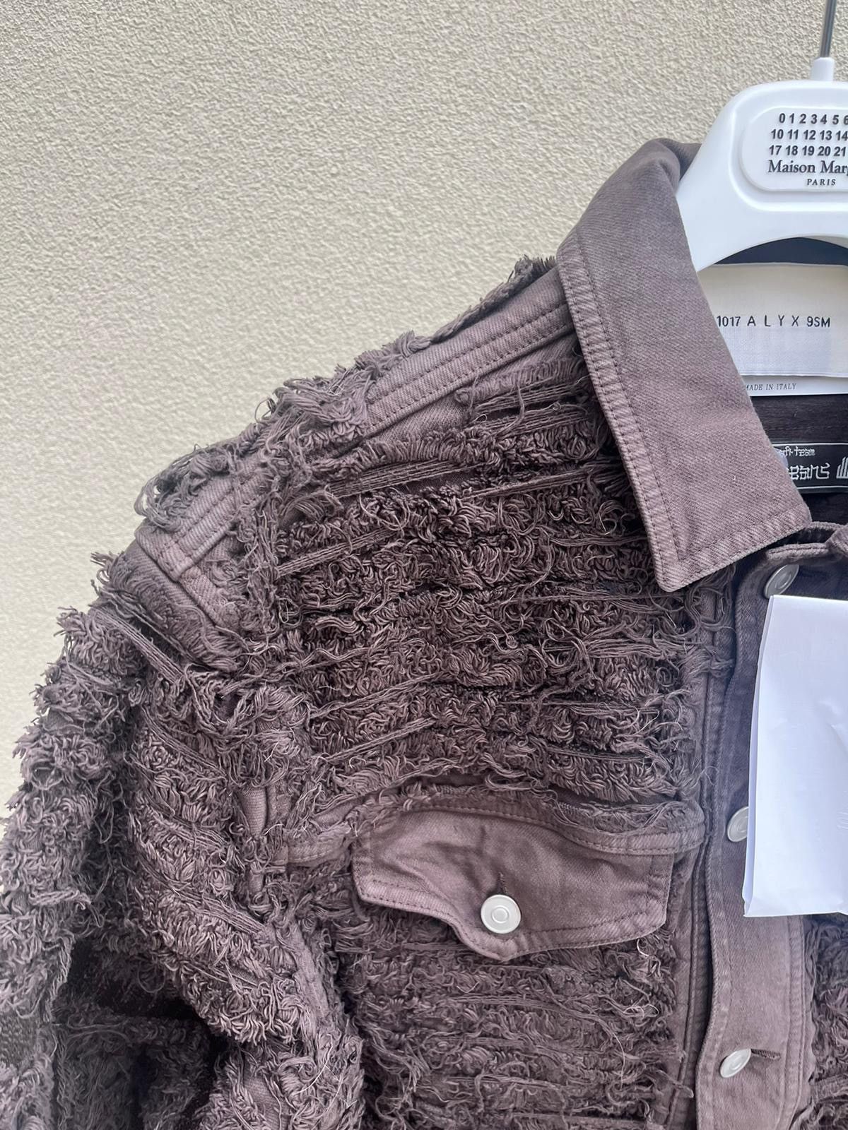 Alyx Distressed Denim Jacket in Brown Size US M / EU 48-50 / 2 - 8 Thumbnail