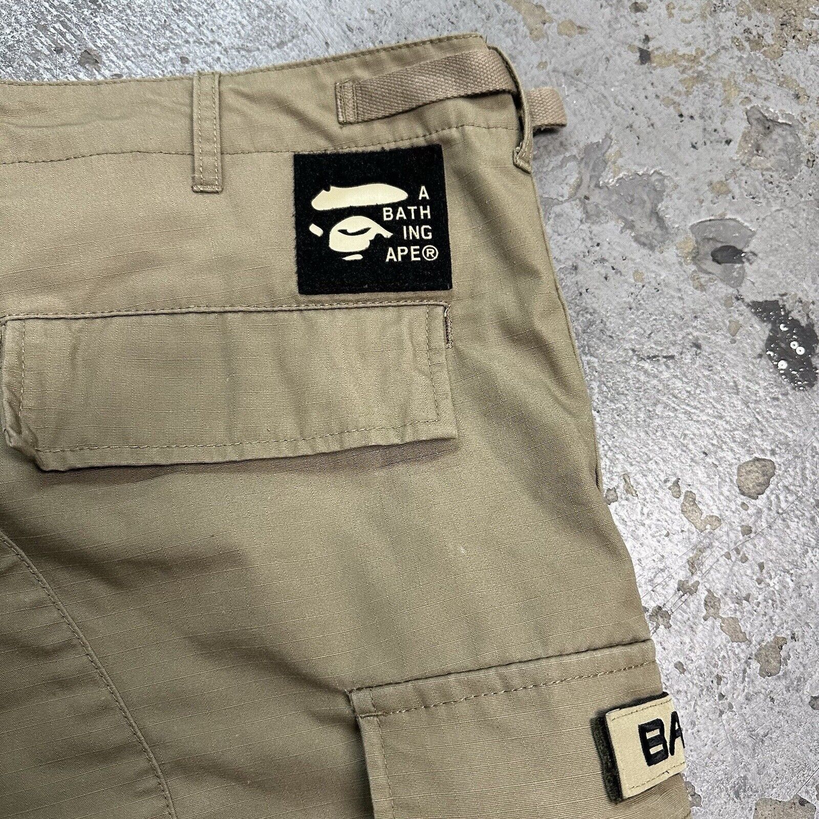 Alpha Industries × Bape A Bathing Ape Bape x Alpha Industries Military Cargo Pants Size US 38 / EU 54 - 6 Thumbnail