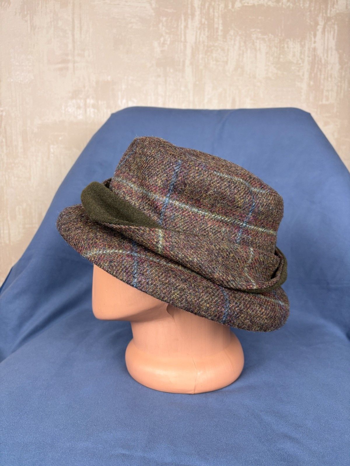 Other Heather Mallalieus Tweed Wool Women's Bucket Hat One Size Size ONE SIZE - 2 Thumbnail