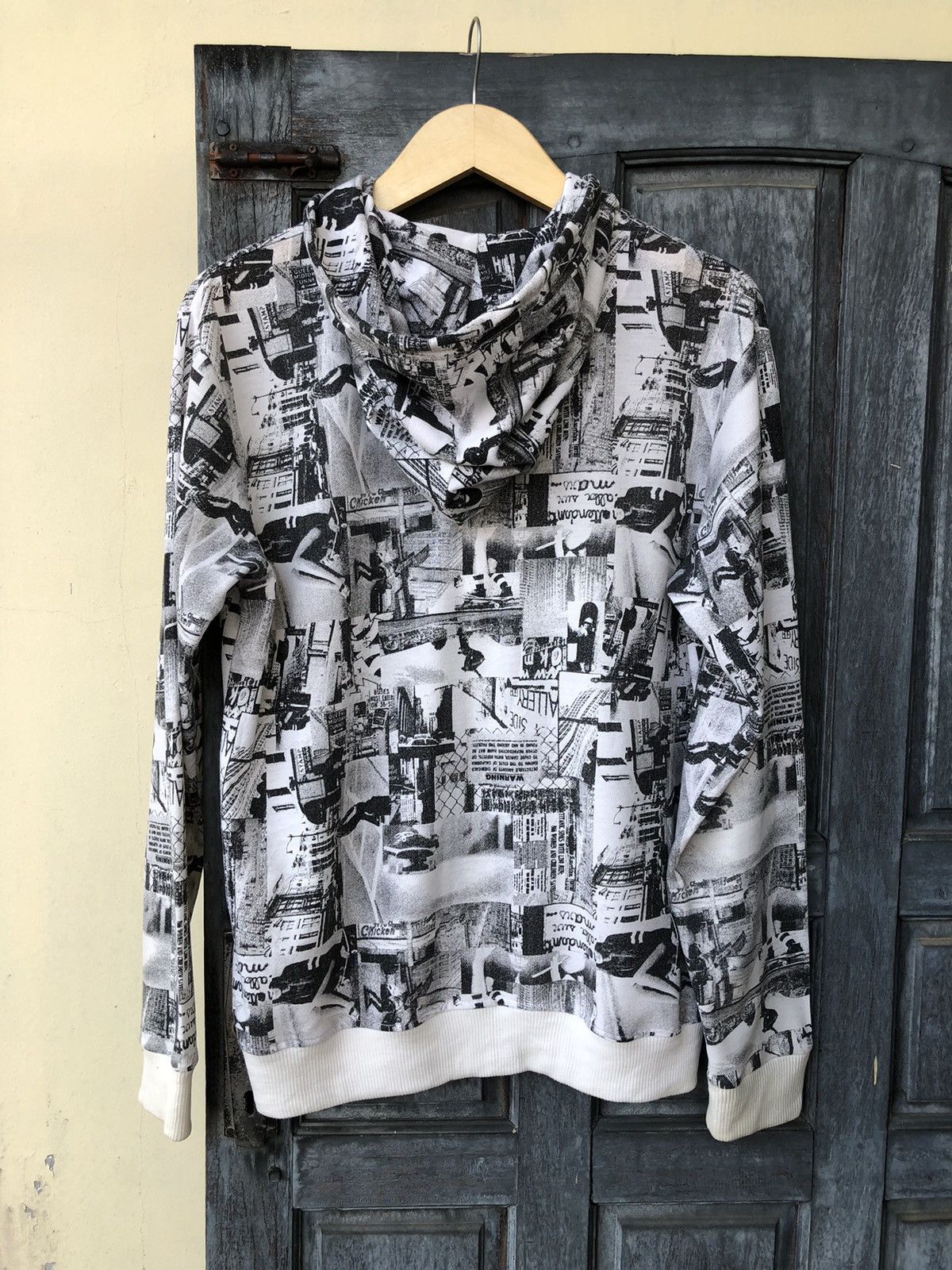Japanese Brand Ab-Tech Dope Skater Hoodie All Over Print Skate Photography Size US XL / EU 56 / 4 - 2 Thumbnail