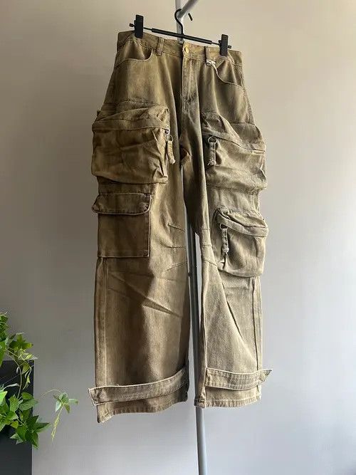 Jean Hirayama x Rieko Multi Pocket Cargo Jeans Size US 30 / EU 46 - 4 Thumbnail