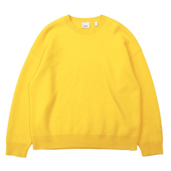 Burberry Burberry Burberry Signature Logo Embroidery Cashmere Blend Sweater Others Tops DUTY FREE for USA Size ONE SIZE - 1 Thumbnail