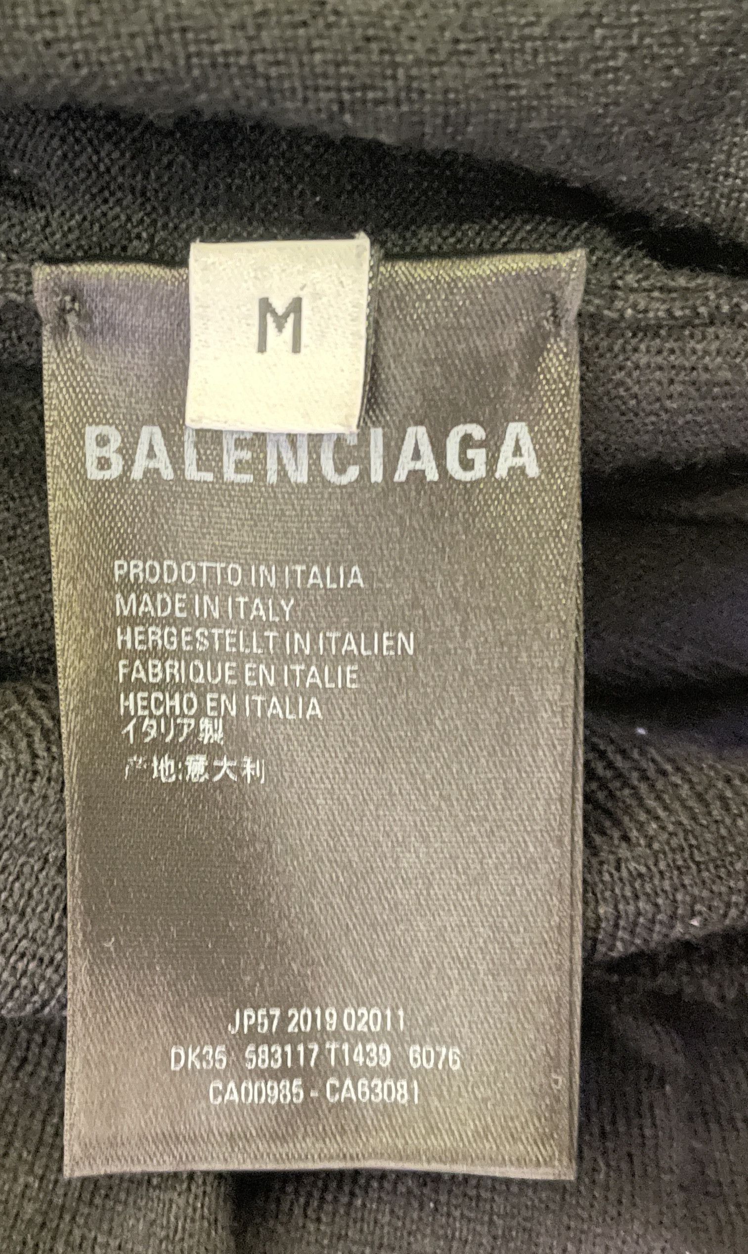 Balenciaga Balenciaga wool sweater knitwear sweatshirt size L unisex Size US L / EU 52-54 / 3 - 6 Thumbnail