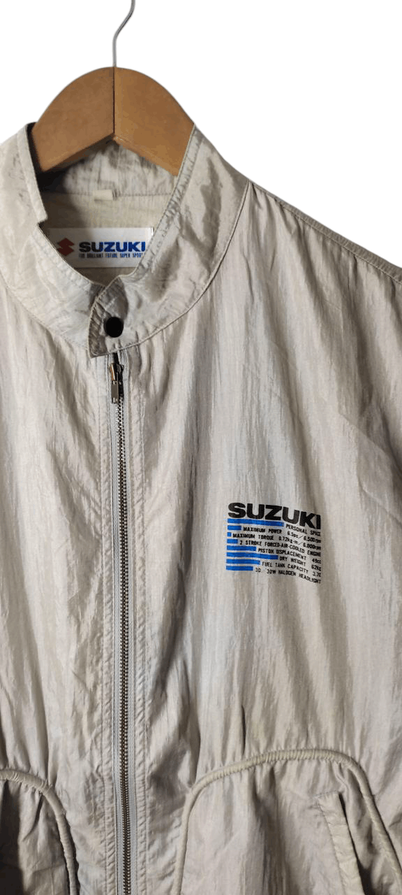Sports Specialties VINTAGE SUZUKI ADDRESS WINDBREAKER JACKET Size US L / EU 52-54 / 3 - 3 Thumbnail