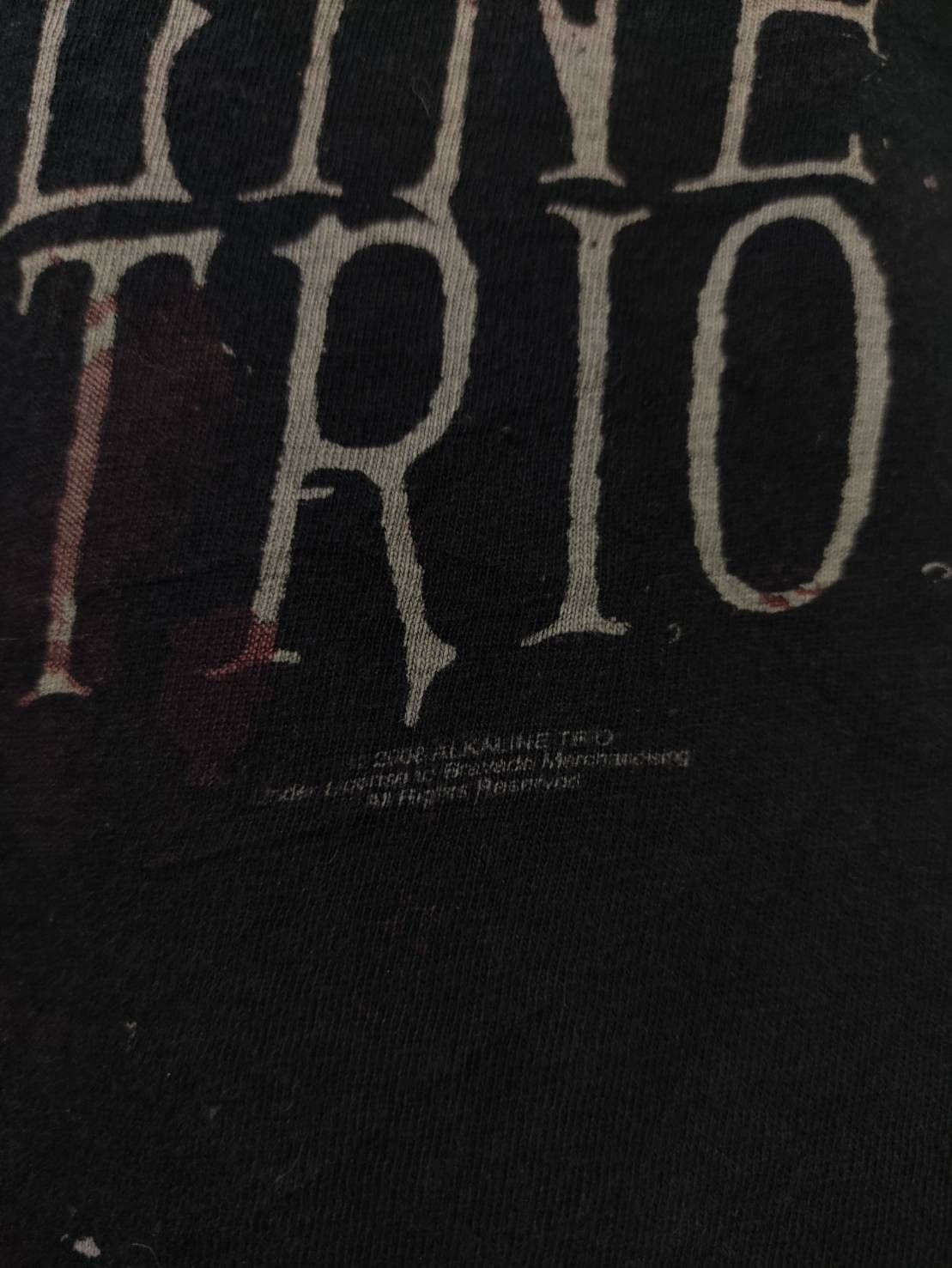 Band Tees Vtg 00's Alkaline Trio Death Cherub Band T-Shirt Size US S / EU 44-46 / 1 - 5 Thumbnail