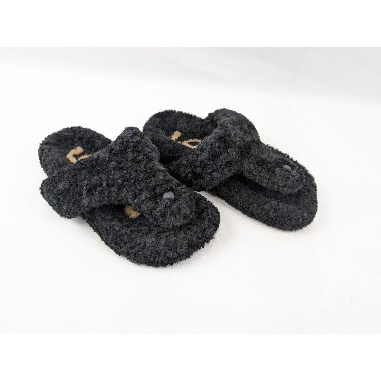 Loewe o1rshd1 Furry Sandals in Black Size US 6 / IT 36 - 12 Thumbnail
