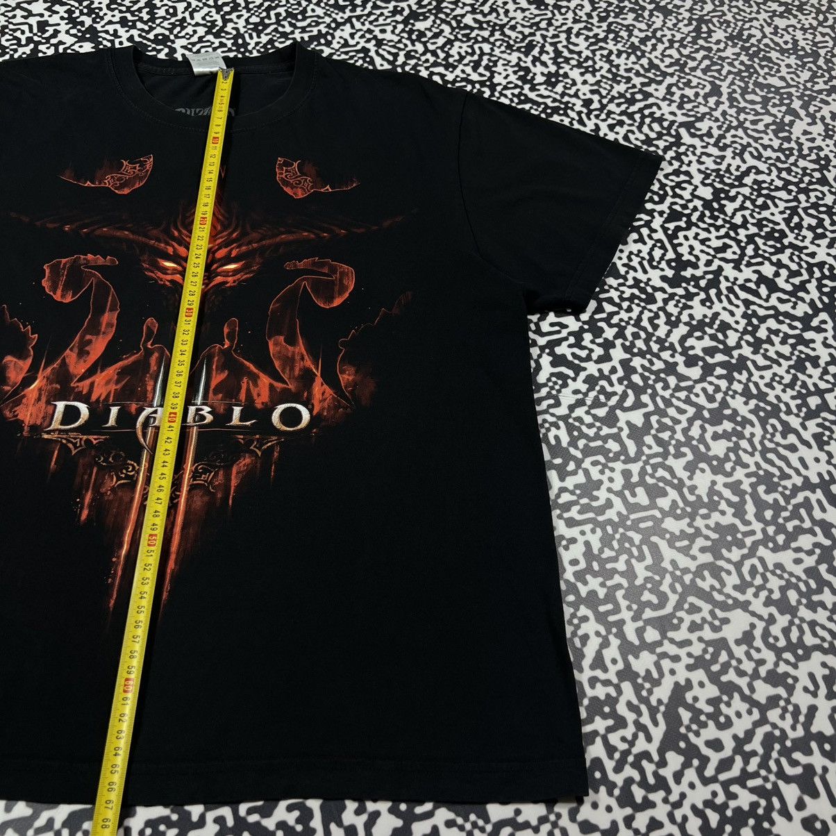Vintage Vintage Y2K Blizzard Diablo 3 Game T-shirt Skull Devil Face Size US XL / EU 56 / 4 - 10 Thumbnail