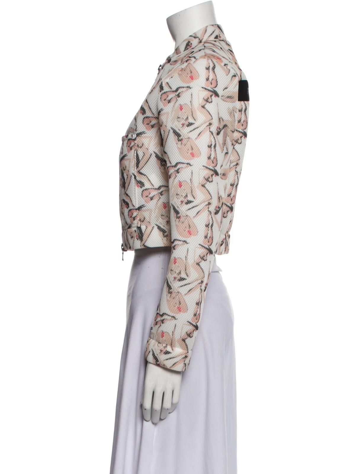 Other Marcell Von Berlin Printed Jacket w/ Stripe Size: M | US 8 Size M / US 6-8 / IT 42-44 - 2 Thumbnail