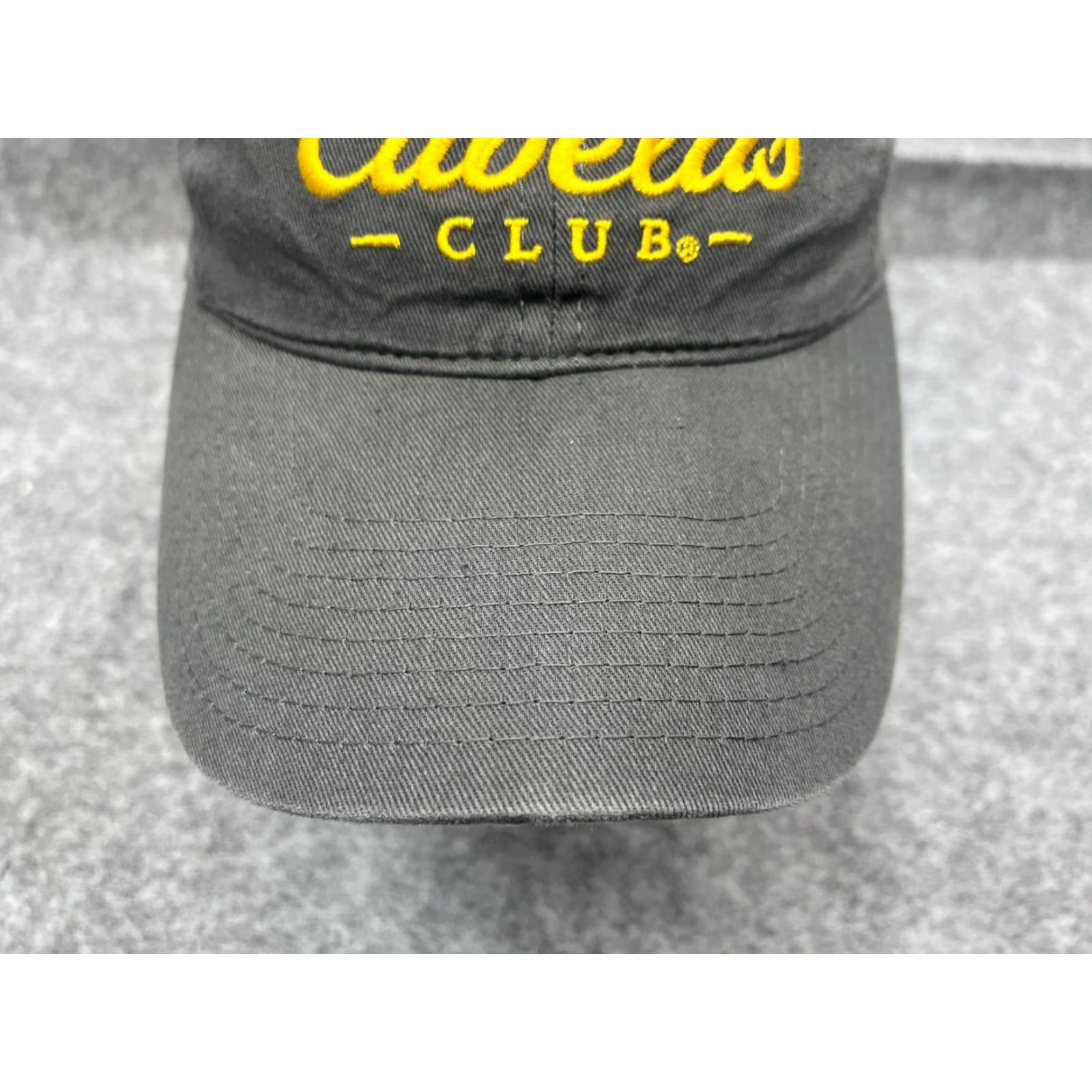 Vintage Cabela's Hat Cap One Size Adult Gray 100% Cotton Hunt Fish Camp Size ONE SIZE - 3 Thumbnail