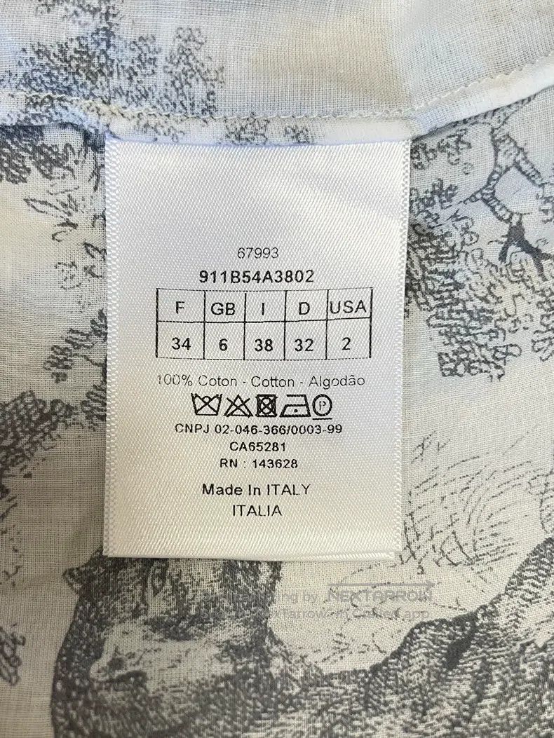 Dior Dior Zoo series long shirt Size XXS / US 00 / IT 34 - 7 Thumbnail